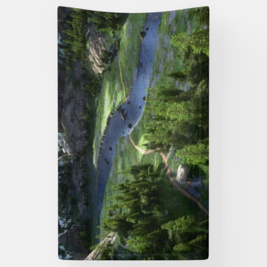 Cwm Solitude Banner (Verticaal)