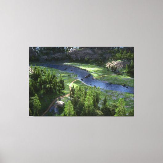 Cwm Solitude Canvasprint Canvas Afdruk (Voorkant)