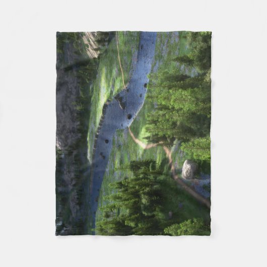 Cwm Solitude Fleece Blanket (Voorkant)