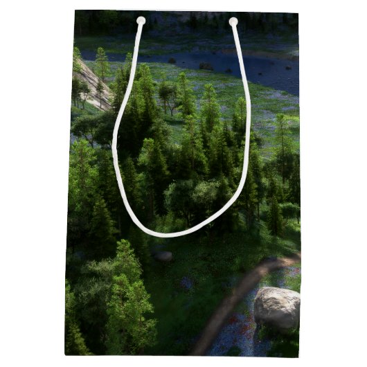 Cwm Solitude Gift Bag Medium Cadeauzakje (Achterkant)