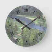 Cwm Solitude-klok Ronde Klok (Voorkant)