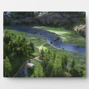 Cwm Solitude Photo Plaque Fotoplaat