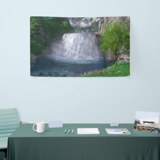 Cwm Waterfall Banner (Beurs)