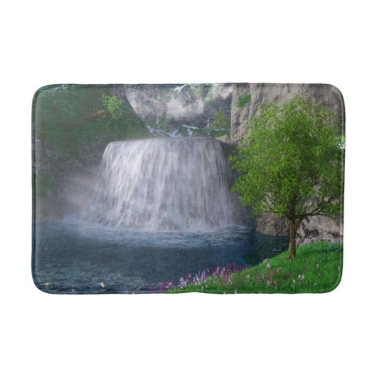 Cwm Waterfall Bathmat Badmat (Voorkant)