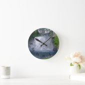 Cwm Waterfall Clock Ronde Klok (Huis)