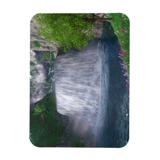 Cwm Waterfall Flexible Magnet Magneet (Verticaal)