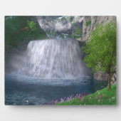 Cwm Waterfall Photo Plaque Fotoplaat (Voorkant)