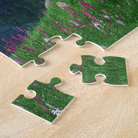 Cwm Waterfall Puzzle Legpuzzel (Zijkant)