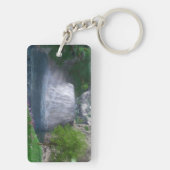 Cwm Waterval Acrylische Sleutelhanger (achterkant)