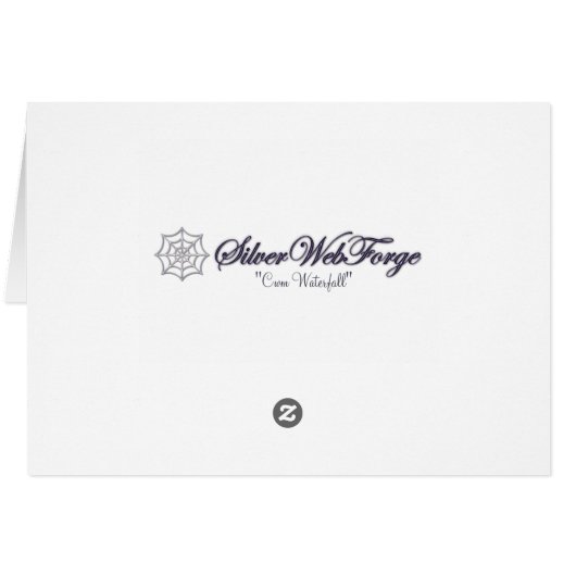 CWM waterval Kaart (Achterkant Horizontaal)