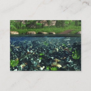 Cwn River Bladwijzer Visitekaartje