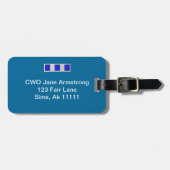 CWO-4 Bagagelabel (Voorkant horizontaal)