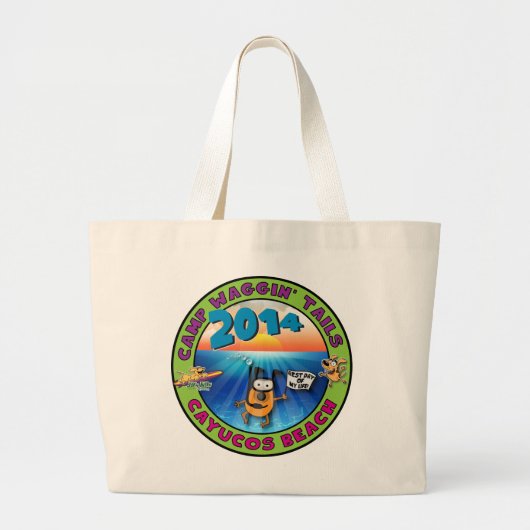 CWT Cayucos 2014 Bag Grote Tote Bag (Voorkant)