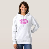 Cwtch Welsh Wales Slang Dialect Hoody (Voorkant volledig)