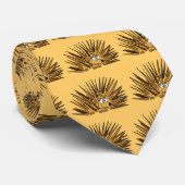 CX- Porcupine Art Cartoon Stropdas (Opgerold)