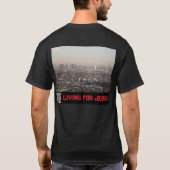 CXI : HIS Glory / Living For Jesus T-shirt (Achterkant)
