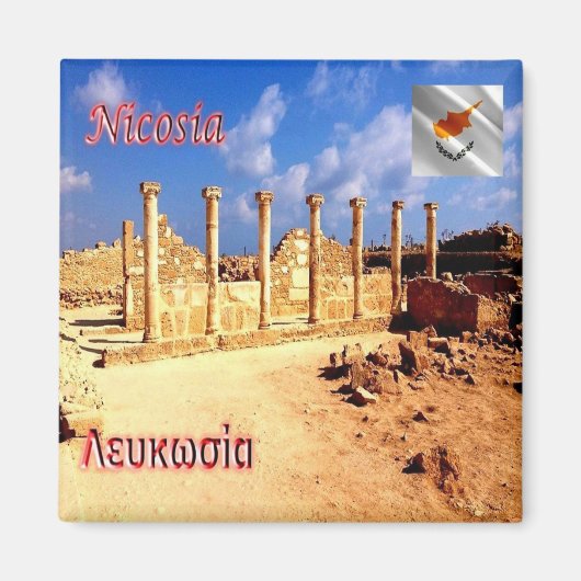 CY016 - NICOSIA Paphos Archeological Park - Magneet (Voorkant)