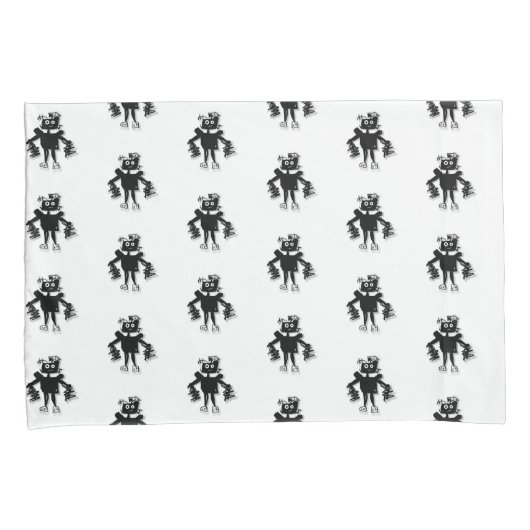 CY=Borgs Robots-Kussensloop Kussensloop (Voorkant-Rechts)