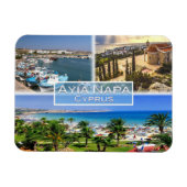 CY Cyprus - Ayia Napa - Harbour - Nelia Beach - Magneet (Horizontaal)