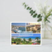 CY Cyprus - Ayia Napa - Harbour - Panorama - Nelia Briefkaart (Staand voorkant)