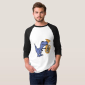 CY- T-Rex die het Shirt Tuba afspeelt (Voorkant volledig)