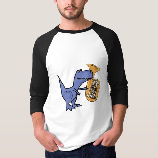 CY- T-Rex die het Shirt Tuba afspeelt (Voorkant)