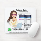 Cy-to-tec comprar 2023 Brasil Mousepad Muismat (Met muis)