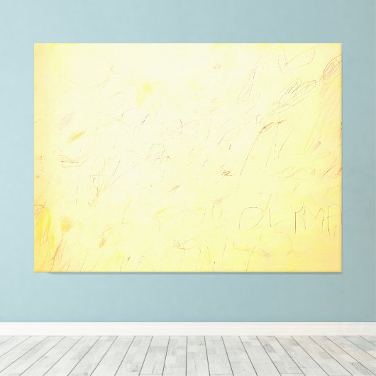 Cy Twombly art Canvas Afdruk (Insitu (Houten vloer))
