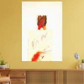Cy Twombly art painting Canvas Afdruk (Insitu (Woonkamer))