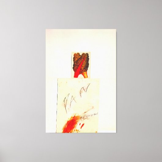 Cy Twombly kunstschilderij Canvas Afdruk (Voorkant)