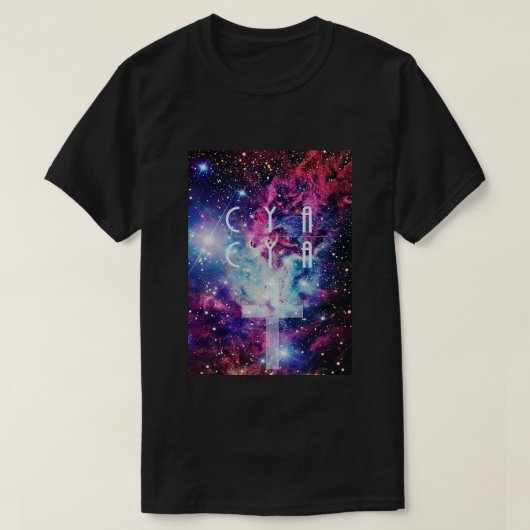 CYA MANNEN Galaxy T-shirt (Design voorkant)