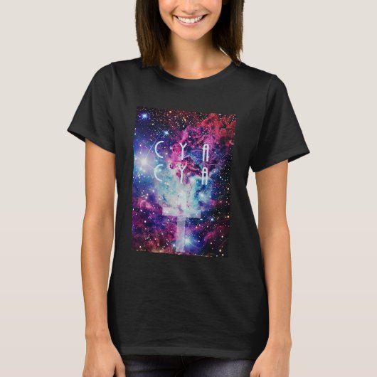 CYA MANNEN Galaxy T-shirt (Voorkant)