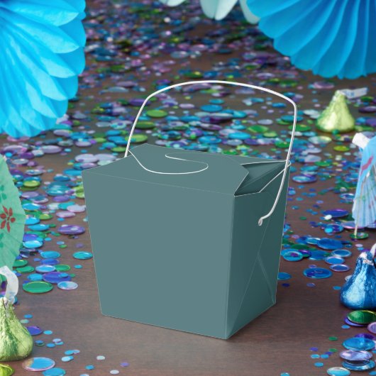 Cyaan Bedankdoosjes (Feest)