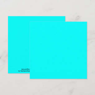 Cyaan Blauw Groen Turquoise Stevige Kleur Kaart