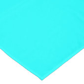 Cyaan Blauw Groen Turquoise Stevige Kleur Tafelkleed (Gekanteld)