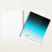 Cyaan Blue Gradient Day Planner (Display)