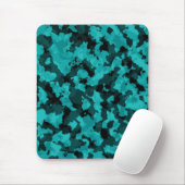 Cyaan Camouflage Muismat (Met muis)