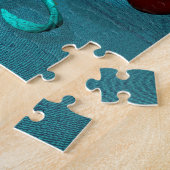 Cyaan Dragon 8x10 Legpuzzel (Zijkant)