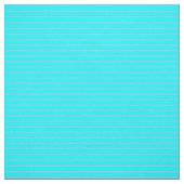 Cyaan en Light Sky Blue Pattern van Stripes Stof (Swatch)