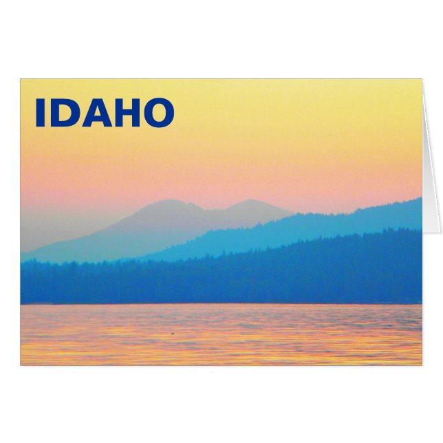 Cyaan en Salmon Sunset (Voorkant Horizontaal)