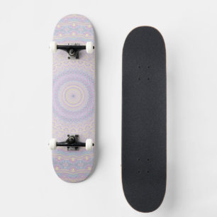 Cyaan, Geel, Magenta Mandala Persoonlijk Skateboard
