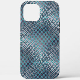 Cyaan getrokken die lijkt op een hoek van visnet Case-Mate iPhone case