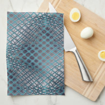 Cyaan getrokken die lijkt op een hoek van visnet