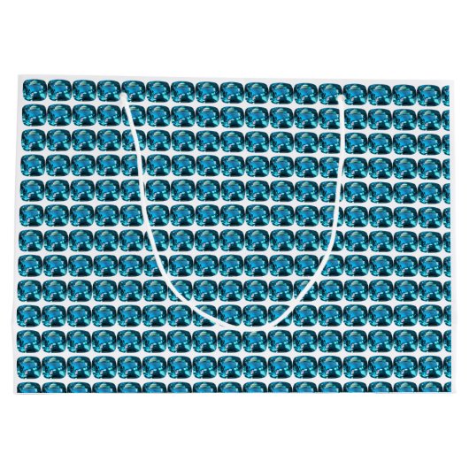 Cyaan Groot Cadeauzakje (Achterkant)