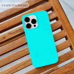 Cyaan Helder Blauw Één van Beste Stevige Blauwe Kl Case-Mate iPhone 14 Pro Max Hoesje<br><div class="desc">Introductie van onze Blue Solid Phone Case - een elegant en duurzaam accessoire ontworpen om de stijl van uw smartphone aan te vullen en tegelijkertijd betrouwbare bescherming te bieden. Dit dunne hoesje is vervaardigd uit hoogwaardige materialen en garandeert een comfortabele grip en gemakkelijke toegang tot alle knoppen en poorten. De...</div>
