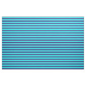 Cyaan, Midnight Blue en Mint Cream Pattern Stof (Yard (91,4 cm))