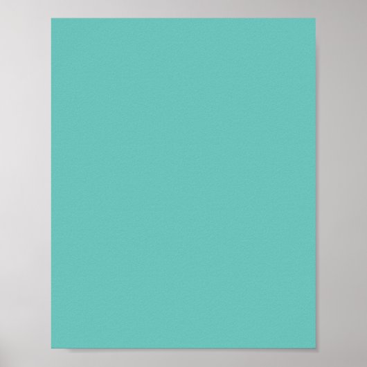 Cyaan Opaque, Glacier, Gulf Stream Poster (Voorkant)