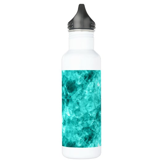 Cyaan-ruw textiel waterfles  (Links)