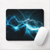 Cyaan storm mousepad muismat (Met muis)