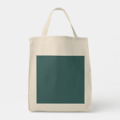 Cyaan Tote Bag (Achterkant)